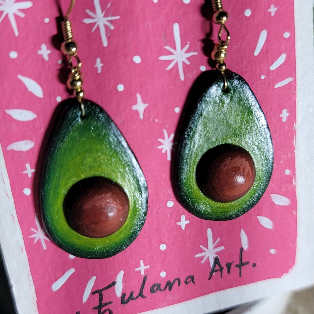 Avocado Earrings